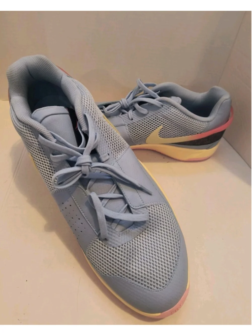 Nike Ja 1 Day One Basketball Shoes Mens Size 18 Cobalt Bliss DR8785-400 Big Size